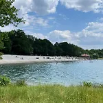 別荘 Sonnenuntergang Naehe Freizeitpark Schloss Dankern Dankernsee