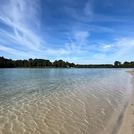 Sonnenuntergang Naehe Freizeitpark Schloss Dankern Dankernsee *