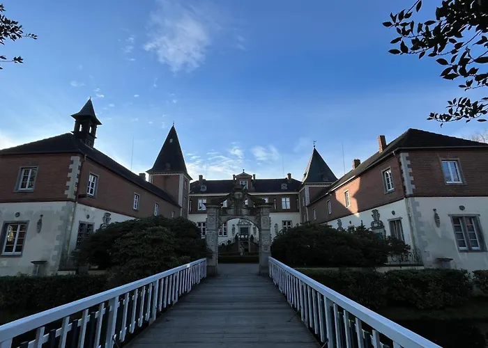 Sonnenuntergang Naehe Freizeitpark Schloss Dankern Dankernsee *